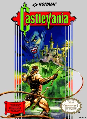 Castlevania (USA) (Rev 1) box cover front